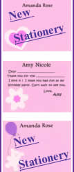 Girl's Stationary